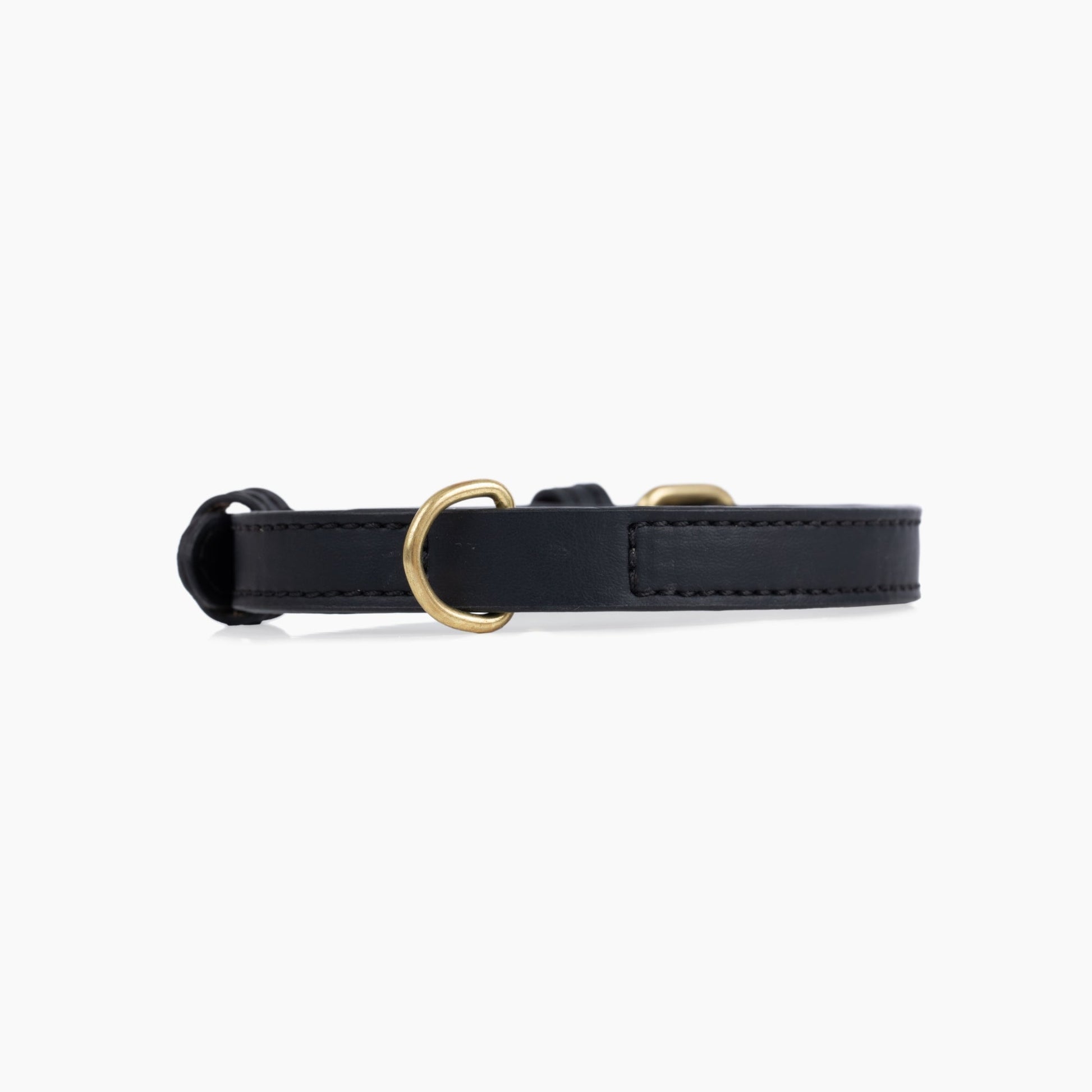 Cactus Leather Collar - Black