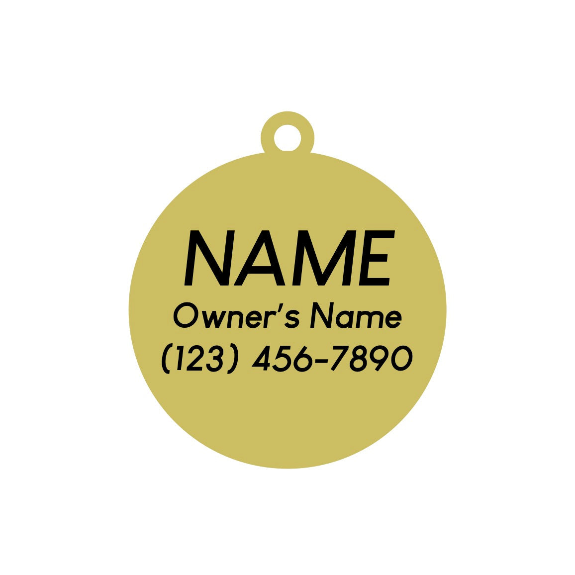 Avocado Pet ID Tag